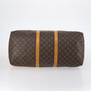 LOUIS VUITTON Monogram Keepall 55 Boston Bag M41424 LV Auth 147182-5
