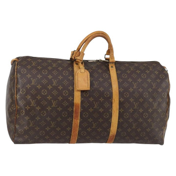 LOUIS VUITTON Monogram Keepall 60 Boston Bag M41422 LV Auth 147183