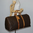 LOUIS VUITTON Monogram Keepall 60 Boston Bag M41422 LV Auth 147183-22