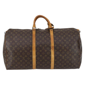 LOUIS VUITTON Monogram Keepall 60 Boston Bag M41422 LV Auth 147183 - 0