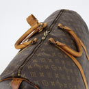 LOUIS VUITTON Monogram Keepall 60 Boston Bag M41422 LV Auth 147183-6