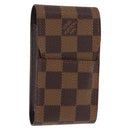 LOUIS VUITTON Damier Ebene Etui Cigarette Case N63024 LV Auth 147189-1