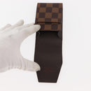 LOUIS VUITTON Damier Ebene Etui Cigarette Case N63024 LV Auth 147189-8