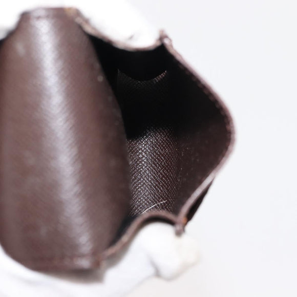 LOUIS VUITTON Damier Ebene Etui Cigarette Case N63024 LV Auth 147189