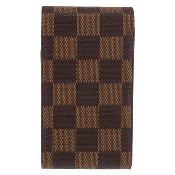 LOUIS VUITTON Damier Ebene Etui Cigarette Case N63024 LV Auth 147189 - 0