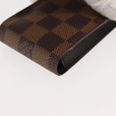 LOUIS VUITTON Damier Ebene Etui Cigarette Case N63024 LV Auth 147189-14