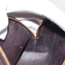 LOUIS VUITTON Monogram Vernis Pochette PM Pouch Amarante M91495 LV Auth 147190-18