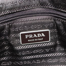 PRADA Shoulder Bag Nylon Green Silver Auth 147192-19