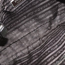 PRADA Shoulder Bag Nylon Green Silver Auth 147192-11