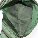 PRADA Shoulder Bag Nylon Green Silver Auth 147192-22
