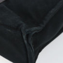 HERMES Fourre Tout PM Hand Bag Canvas Black Silver Auth 147194-12