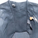 HERMES Fourre Tout PM Hand Bag Canvas Black Silver Auth 147194-17