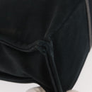 HERMES Fourre Tout MM Hand Bag Canvas Black Silver Auth 147195-15