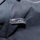 HERMES Fourre Tout MM Hand Bag Canvas Black Silver Auth 147195-18