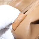 CELINE Macadam Canvas Shoulder Bag PVC Beige Gold Auth 147197-23