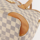 LOUIS VUITTON Damier Azur Hampstead PM Tote Bag N51207 LV Auth 147198-14