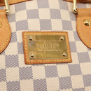 LOUIS VUITTON Damier Azur Hampstead PM Tote Bag N51207 LV Auth 147198-17