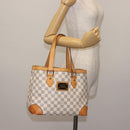 LOUIS VUITTON Damier Azur Hampstead PM Tote Bag N51207 LV Auth 147198-22