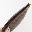 LOUIS VUITTON Damier Ebene Poche Toilette 26 Pouch N47543 LV Auth 147199-5