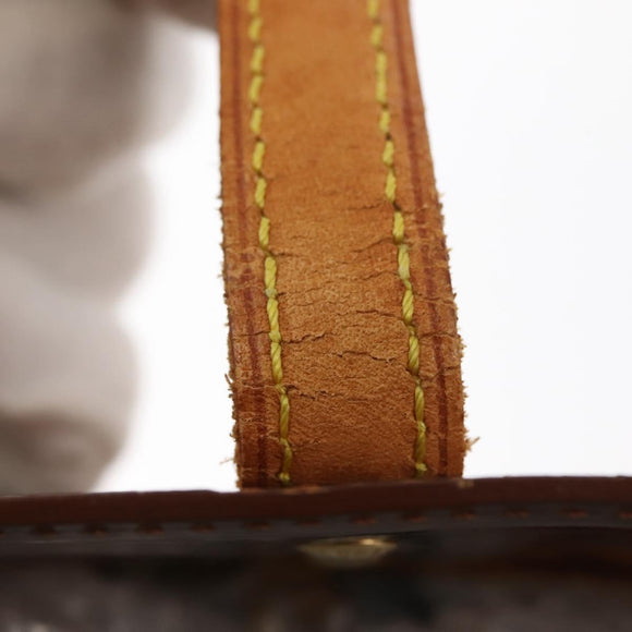 LOUIS VUITTON Monogram Vernis Reade MM Hand Bag Bronze M91143 LV Auth 147200