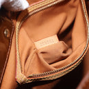 LOUIS VUITTON Monogram Vernis Reade MM Hand Bag Bronze M91143 LV Auth 147200-12