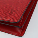 LOUIS VUITTON Epi Capuchin Shoulder Bag Red M52347 LV Auth 147201-8