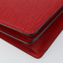 LOUIS VUITTON Epi Capuchin Shoulder Bag Red M52347 LV Auth 147201-15