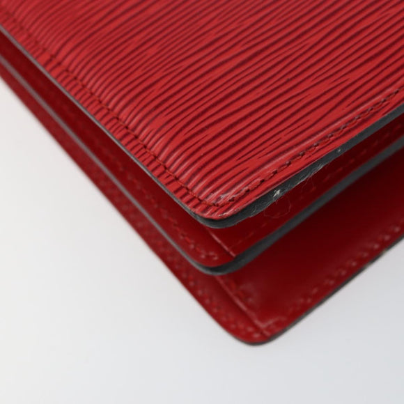 LOUIS VUITTON Epi Capuchin Shoulder Bag Red M52347 LV Auth 147201