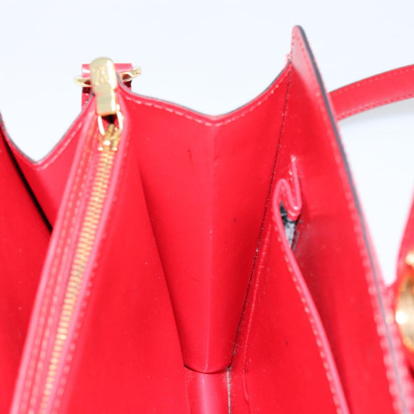 LOUIS VUITTON Epi Capuchin Shoulder Bag Red M52347 LV Auth 147201