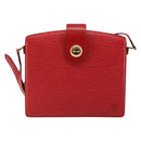 LOUIS VUITTON Epi Capuchin Shoulder Bag Red M52347 LV Auth 147201-13