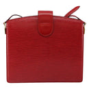 LOUIS VUITTON Epi Capuchin Shoulder Bag Red M52347 LV Auth 147201-2