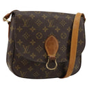 LOUIS VUITTON Monogram Saint Cloud GM Shoulder Bag M51242 LV Auth 147203-1
