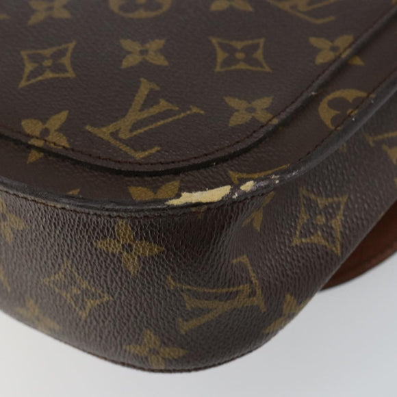 LOUIS VUITTON Monogram Saint Cloud GM Shoulder Bag M51242 LV Auth 147203