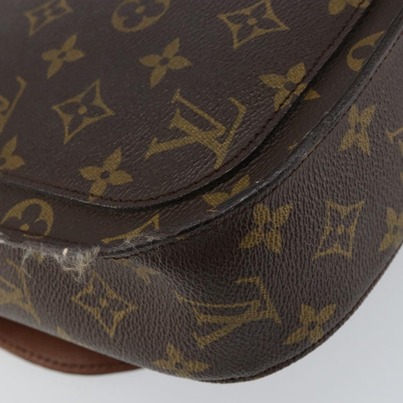 LOUIS VUITTON Monogram Saint Cloud GM Shoulder Bag M51242 LV Auth 147203