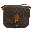 LOUIS VUITTON Monogram Saint Cloud GM Shoulder Bag M51242 LV Auth 147203-13