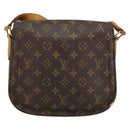 LOUIS VUITTON Monogram Saint Cloud GM Shoulder Bag M51242 LV Auth 147203-2