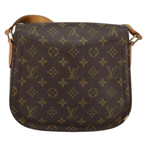 LOUIS VUITTON Monogram Saint Cloud GM Shoulder Bag M51242 LV Auth 147203