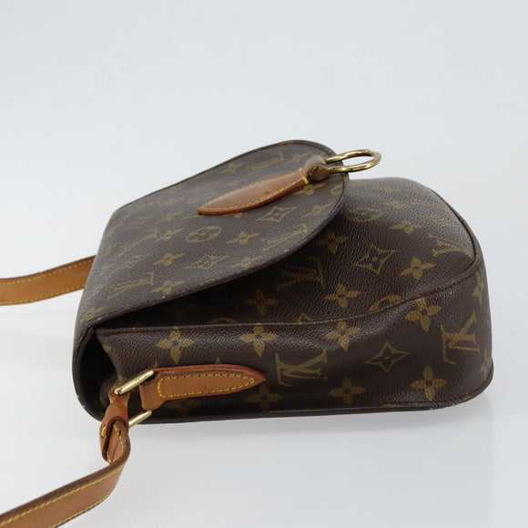 LOUIS VUITTON Monogram Saint Cloud GM Shoulder Bag M51242 LV Auth 147203