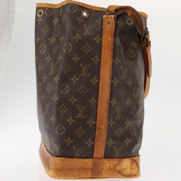 LOUIS VUITTON Monogram Noe Shoulder Bag M42224 LV Auth 147206