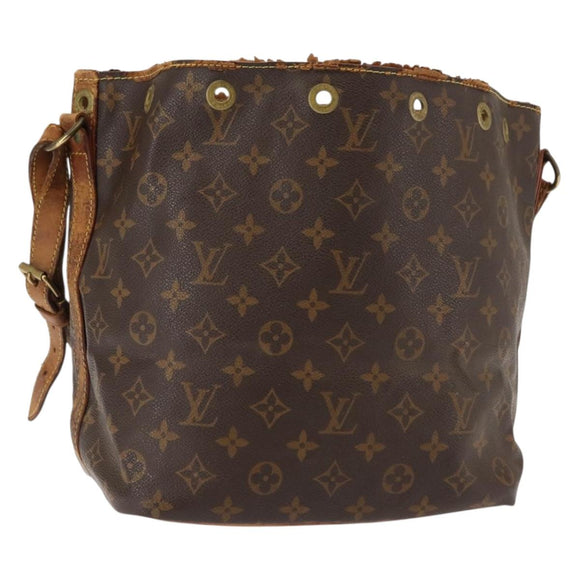 LOUIS VUITTON Monogram Petit Noe Shoulder Bag M42226 LV Auth 147208