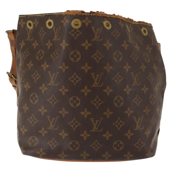 LOUIS VUITTON Monogram Petit Noe Shoulder Bag M42226 LV Auth 147208