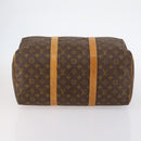 LOUIS VUITTON Monogram Sac Souple 45 Boston Bag M41624 LV Auth 147210-6