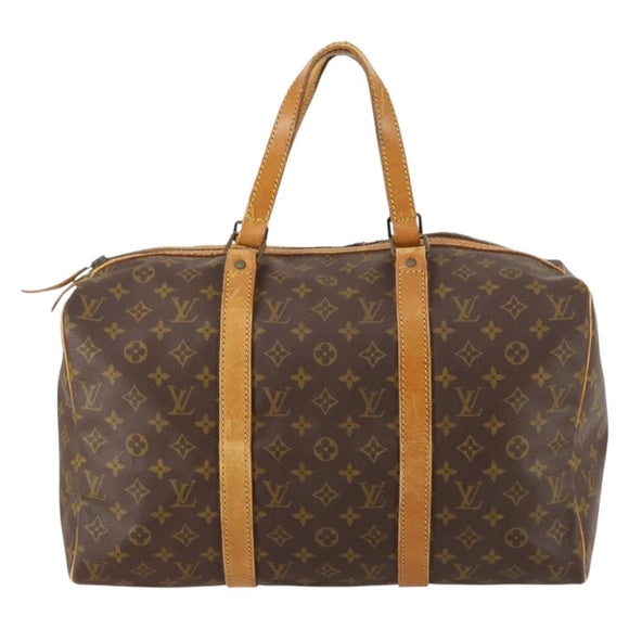 LOUIS VUITTON Monogram Sac Souple 45 Boston Bag M41624 LV Auth 147210