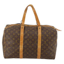 LOUIS VUITTON Monogram Sac Souple 45 Boston Bag M41624 LV Auth 147210-2