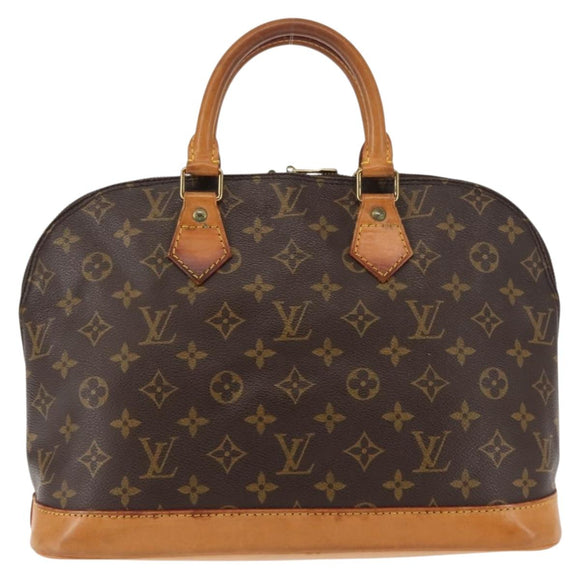 LOUIS VUITTON Monogram Alma Hand Bag M51130 LV Auth 147212
