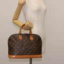 LOUIS VUITTON Monogram Alma Hand Bag M51130 LV Auth 147212-21