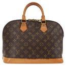 LOUIS VUITTON Monogram Alma Hand Bag M51130 LV Auth 147212-2