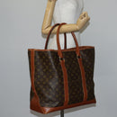LOUIS VUITTON Monogram Sac Weekend GM Tote Bag M42420 LV Auth 147215-19