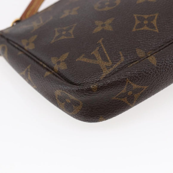 LOUIS VUITTON Monogram Pochette Accessoires Pouch M51980 LV Auth 147220