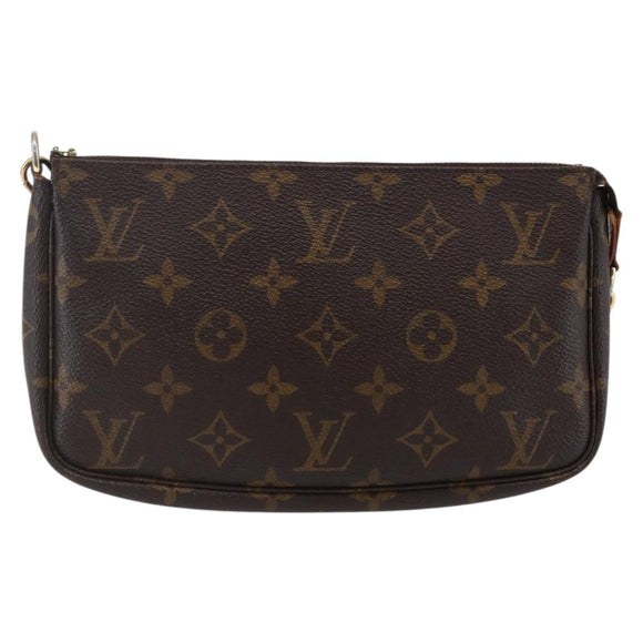 LOUIS VUITTON Monogram Pochette Accessoires Pouch M51980 LV Auth 147220